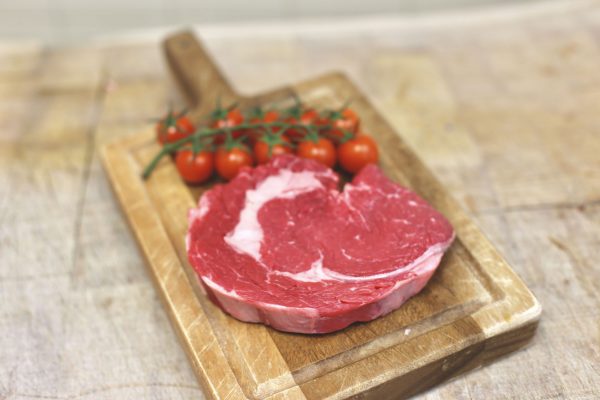 rib eye steak, beef steak, grass fed beef, Russell's Butchers