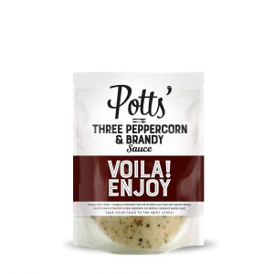 Three Peppercorn & Brandy Sauce