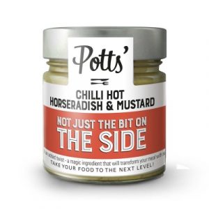 Potts 'Chilli Hot Horseradish & Mustard'